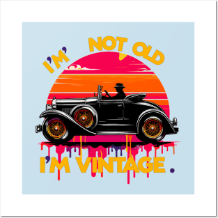 Vintage Car Posters and Art